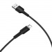 Кабель USB - Lightning BOROFONE BX16 (черный) 1м#394902