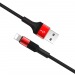Кабель USB - Lightning BOROFONE BX21 (черный) 1м#1717924