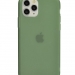 Чехол UltraThin на iPhone 11 Pro matte (прозрачный-зеленый)#1834349