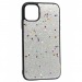 Чехол Case Rainbow на iPhone 11Pro (блестки и стразы-серебро) 3#228084