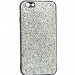 Чехол Case Rainbow на iPhone 6 (блестки и стразы-серебро) 5#1828642