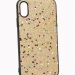 Чехол Case Rainbow на iPhone XR (блестки и стразы-золото) 3#1828811