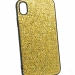 Чехол Case Rainbow на iPhone XR (блестки и стразы-золото) 5#1828756