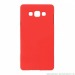 Накладка Soft touch для Samsung Galaxy A7 (A700) (2015) (красный)#403385