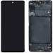 Дисплей для Samsung A715F (A71) модуль Черный - Ориг#1813207