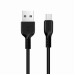 Кабель USB - micro USB Hoco X20 для HTC/Samsung (100 см) (black)#2028551