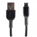 Кабель USB - micro USB Hoco X20 для HTC/Samsung (200 см) (black)#247443