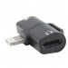 Адаптер Hoco LS20 Apple Dual Lightning Digital Audio Converter (black)#252845