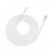 Кабель USB - Apple lightning Hoco U72 Apple, белый 1,2м#1648434