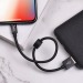 Кабель USB - Apple lightning Hoco X35 Apple черный 0,25м#1891416