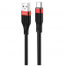 Кабель USB - Type-C Hoco U72 Type-C, черный 1,2м#1991932