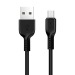 Кабель USB - micro USB Hoco X20 Desert Camel для HTC/Samsung (300 см) (black)#2028489