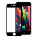 Защитное стекло "Премиум" для iPhone 6/6S Черное (Закалённое+, полное покрытие)#442622