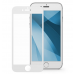 Защитное стекло "Премиум" для iPhone 7/8 Белое (Закалённое+, полное покрытие)#442625