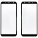 Стекло для переклейки Samsung J600 Galaxy J6 (2018) (черный)#375649