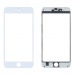 Стекло для переклейки iPhone 6S Plus в рамке + OCA (белый)#350608