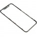 Стекло для переклейки iPhone XR в рамке + OCA (черный)#366933