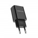 Адаптер Сетевой BOROFONE BA20A 1 USB 2.1 A (черный)#1447041