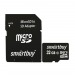 Карта памяти MicroSD 32GB Smart Buy Сlass 10 UHS-I + SD адаптер#294780