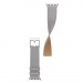 Ремешок Hoco WB04 для Apple Watch Series1/2/3/4/5 38/40мм, кожаный, серый#331856