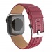 Ремешок Hoco WB04 для Apple Watch Series1/2/3/4/5 42/44/45/49 мм, кожаный, красный#331852
