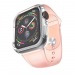 Ремешок-чехол Hoco WB09 для Apple Watch Series1/2/3/4/5 38/40мм силиконовый, розовый#331885