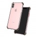 Чехол Hoco Ice Shield series для iPhoneX/XS противоударный, розовый#1291396