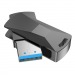 Внешний накопитель USB 3.0 Hoco UD5 Intelligent 128Gb, серебристый#964950