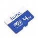 Карта памяти Hoco Micro SD, 4gb#348506