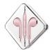 Наушники с микрофоном Hoco M55, цвет розовый#1988058