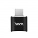Адаптер Hoco UA5, (Type-C-USB) черный#1648370