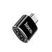 Адаптер Hoco UA5, (Type-C-USB) черный#1648371