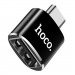 Адаптер Hoco UA5, (Type-C-USB) черный#2111837