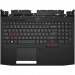 Клавиатура Acer Predator 15 G9-593 черная топ-панель#1859333