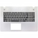 Клавиатура ASUS N76 (RU) топ-панель серебро#1959708