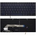 Клавиатура Asus ZenBook Flip S UX370UA синяя с подсветкой#1847878