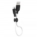 Кабель USB - Micro usb Hoco X21 PLUS черно-белый 0,25м#1635599