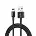 Кабель USB Hoco X23 Apple черный 1м#1700975