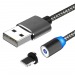Кабель USB TREQA CA-8232 Apple, магнитный, 1м#1694590