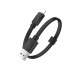 Кабель USB Hoco U34 2в1 Apple+Micro черный 0,25м#1189643