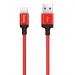 Кабель USB Hoco X14 Type-c красно-черный 1м#1629534