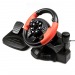 Игровой руль Dialog GW-125VR E-Racer - эф.вибрации, 2 педали, рычаг ПП, PC USB#330166