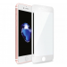 Защитное стекло "Премиум" для iPhone 7/8/SE (2020) Белое (Закалённое+, полное покрытие)#442379