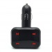 Автомобильный FM-трансмиттер Bluetooth X6BT (TF/USB/пульт) черный#333957