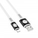 Кабель USB - Apple Lightning BOROFONE BX35 (белый) 1м#1983305