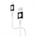 Кабель USB - Apple Lightning BOROFONE BX35 (белый) 1м#1983306