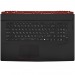 Клавиатура MSI GE73VR 7RF черная топ-панель с RGB-подсветкой#1830219