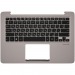 Клавиатура Asus ZenBook UX410UA топ-панель серебро#1960561