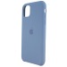 Чехол-накладка - Soft Touch для Apple iPhone 11 (pastel blue)#334941