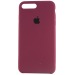 Чехол-накладка - Soft Touch для Apple iPhone 7 Plus/iPhone 8 Plus (bordo)#335427